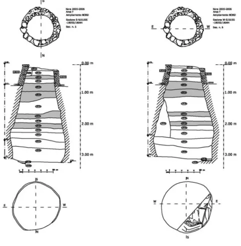 Fig. 10. La cisterna dell’area T. 