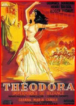 Fig. 6. Poster dell'edizione francese del film Teodora. 