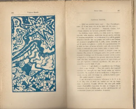 Figura 3.b. La vita e le opinioni di Tristano Shandy, vol. 1, Modena, Formiggini, 1922,  pp