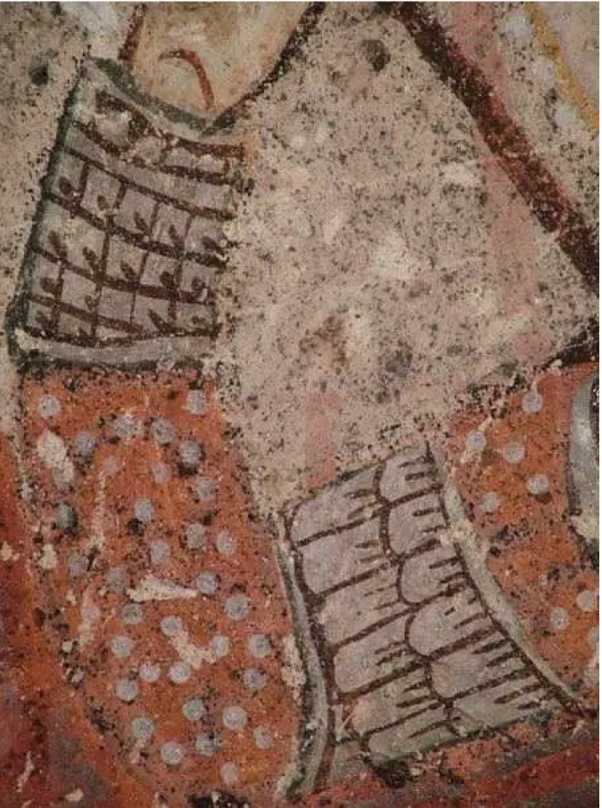 Figura 3: Dettaglio di San Giorgio, Goreme (Turchia), Chiesa  del Serpente (Yilanli Kilise), XI secolo; foto dell’autore;  