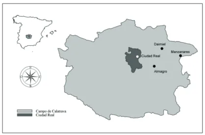Tab. 1. Morisco populations in Ciudad Real, Almagro, Daimiel and Manzanares (1571- (1571-1610)  District or  town   1571  1581-86  1610 Total  pop