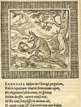 Fig. 2. Andrea Alciati: Emblemata, Anver- Anver-sa,  1577  (pag.  614):  Emblema  CLXXXVIII 