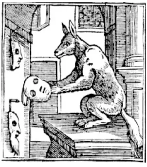 Fig. 3. Le renard et le masque &lt;http://anniceris.