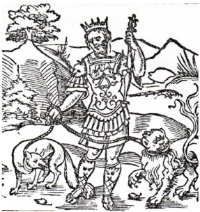 Fig. 5. Guilleaume de La Perrière: Le Thea- Thea-tre des bons engins, auquel sont contenus cent  Emblemes moraulx