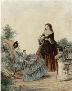 Fig. 7. Jean León Pallière, Tomando mate (1861 ca.)