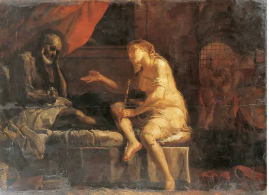 Fig. 5.  Mattia Preti, Boezio consolato dalla Filosofia, collezione privata