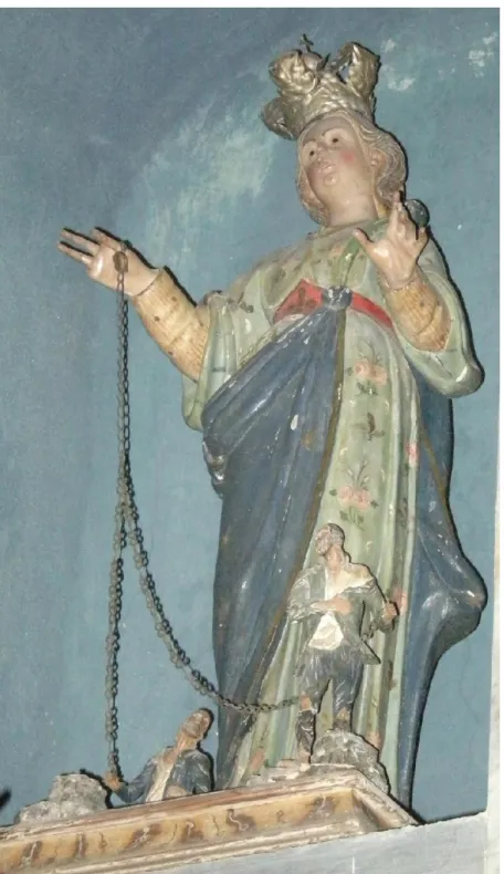 Fig. 2.  Madonna del Riscatto, XVIII secolo, Quartu Sant’Elena, Chiesa di Sant’Efisio
