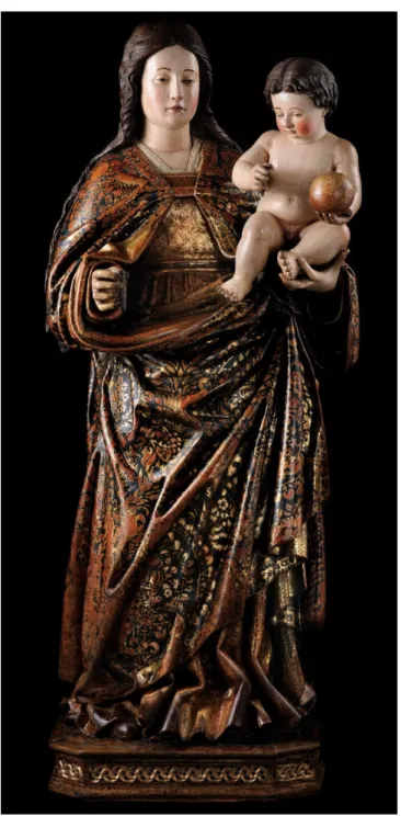 Fig. 5.  Madonna di Bonaria, ultimo quarto XV secolo, Cagliari, Santuario di Nostra Signora  di Bonaria