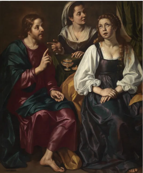 Fig. 8.  Ippolito Borghese, Cristo in casa di Marta e Maria, Firenze, coll. privata