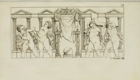 Fig. 7.  Charles-Pierre-Joseph  Normand,  planche  58,  «Annales  du  Musée  et  de  l’école  moderne des beaux-arts», vol