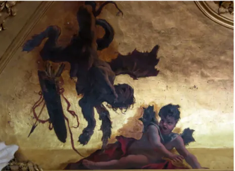 Fig. 3. Sebastiano Ricci, A Fury falling on a scared putto, Firenze, Palazzo Marucelli