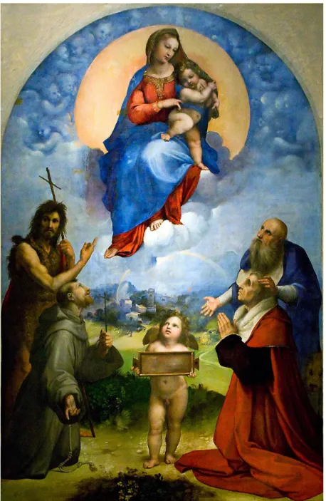 Fig. 3. Raffaello, Madonna di Foligno, Città del Vaticano, Musei Vaticani