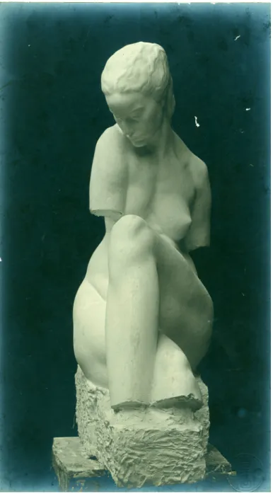 Fig. 1. Ivan Meštrović, Memories, 1908, Paris (Foto E. Druet, property of the Photo archive  of the Meštrović Gallery in Split, Croatia, FGM-2192)