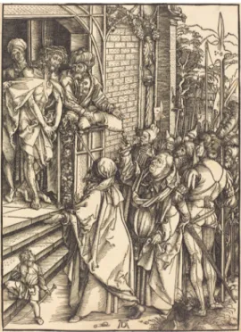 Fig. 4. Albrecht Dürer, Ecce Homo, xilografia, Ciclo della Grande Passione