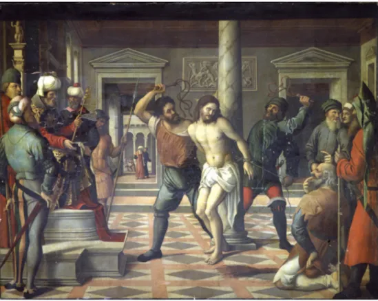 Fig. 6. Francesco da Santa Croce, Flagellazione di Cristo, Gallerie dell’Accademia, Venezia