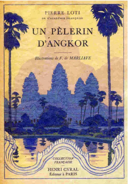 Fig. 8. Copertina di F. de Marliave per l’edizione 1929 di Un Pèlerin d’Angkor di Pierre Loti