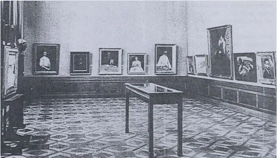 Fig. 5. Strossmayer Gallery’s permanent display, post reconstruction 1928/29 (photo from  the magazine «Svijet», 1929)