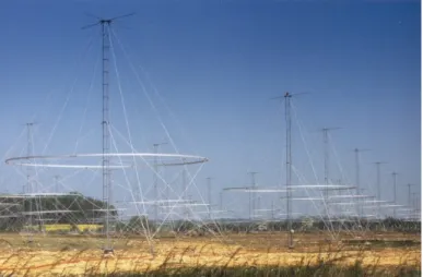 Figure 2.2: Biconical antenna of the HF skywave radar Nostradamus