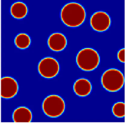 Figure 4: Random inclusions into a matrix