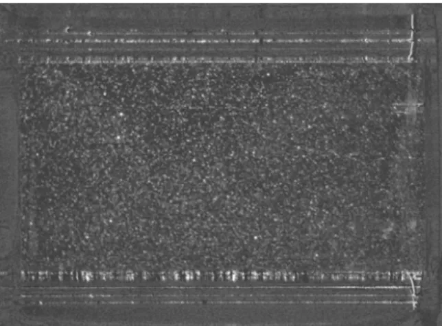 Figure 26 : Image de la Figure 24 soustraite avec celle de la  Figure 25  (contraste et luminosité à 75% pour les besoins du 