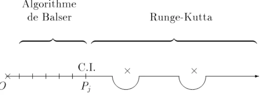 Figure 5 : Prolongement analytique