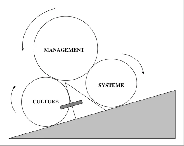 Figure I.5 : Evolution du système par le couple Culture-Management 