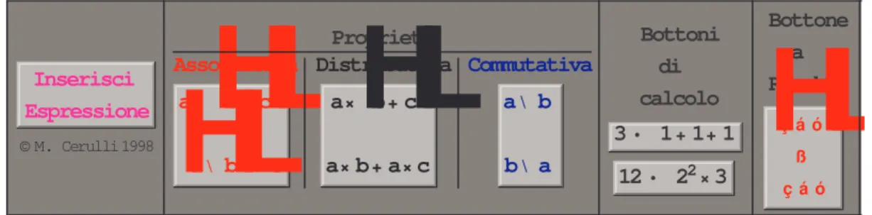 Fig. 1: la paletta iniziale 