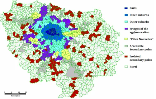 FIGURE 1  The IAURIF Zoning System. 