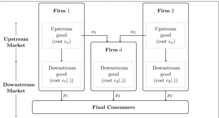 Figure 1: Structure of the model.