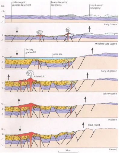 Figure 2.4: Cross sections showing the evolution of the URG, from Frisch et al. (2011, p