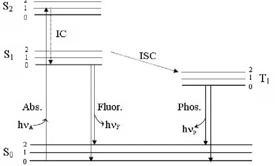 Figure 2.1: Jablonski diagram. 