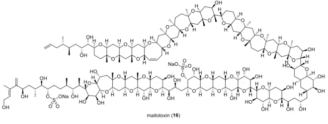 Figure 1.7: Maitotoxin (16).  