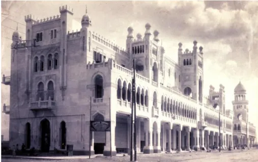 Figure   3-13 Heliopolis Oasis CompanyIbrahim Laqani Street, Arcade  Building with Neo-Islamic and Moorish style, designed by Ernest Jasper 