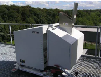 Figure 3.1: The AERI at J¨ ulich ObservatorY for the Cloud Evoloution (JOYCE), Germany.