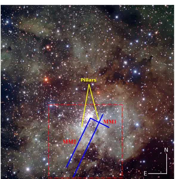 Figure 3.5: This ESO image was taken by the Very Large Telescope, VLT, using FORS1 (FOcal Reducer and Spectrograph) instrument with three near–infrared color–filters (V, R, and I)