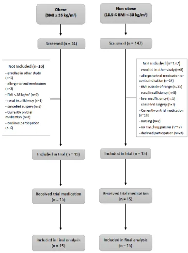 Figure 1. Flowchart of enrolment and outcomes. BMI = body mass index. 