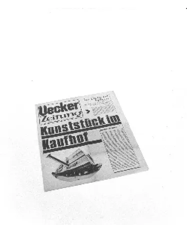 Abbildung 43  Günther Uecker  Uecker-Zeitung 0, 1968  40 cm x 27, 5 cm  BW 68003 IV  Abbildung 44 