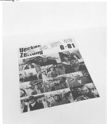 Abbildung 47  Günther Uecker  Uecker-Zeitung 8, 1981  48 cm x 32 cm  BW 81008 IV  Abbildung 48 