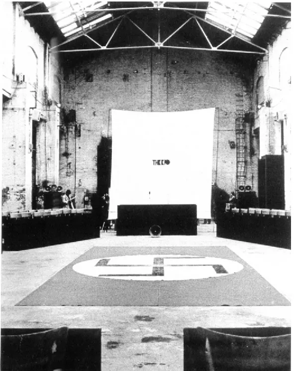 Abb. 10: Che cosa è il fascismo. Erste Aufführung: 1971. Aufnahme: Cantieri Navali,  Venedig 1974
