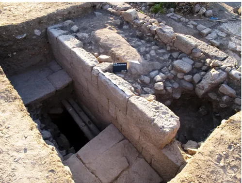 Figure 5: Image of a trenching at the city wall of Pergamon (Copyright by DAI Istanbul, Pergamon excavations).