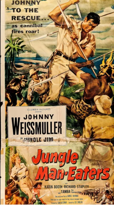 Fig. 5. Jungle Man-Eaters (Columbia 1954) 