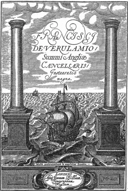 Abb. 2: F RANCIS  B ACON ,   Instauratio magna. Novum  organum, 1620, Frontispiz 