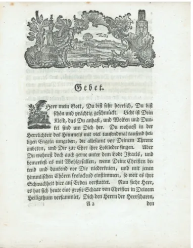 Abbildung 8.3:   Peter Gerling,  Predigt über das Evangelium am  Feste der Heimsuchung Mariae,  Rostock: Müller, 1770