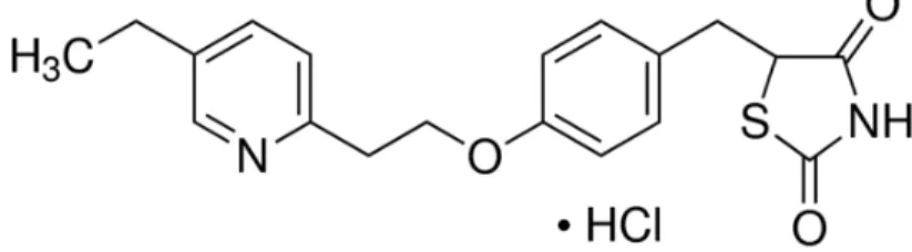Abbildung 6: Chemische Struktur von PGZ-Hydrochlorid 114 . 