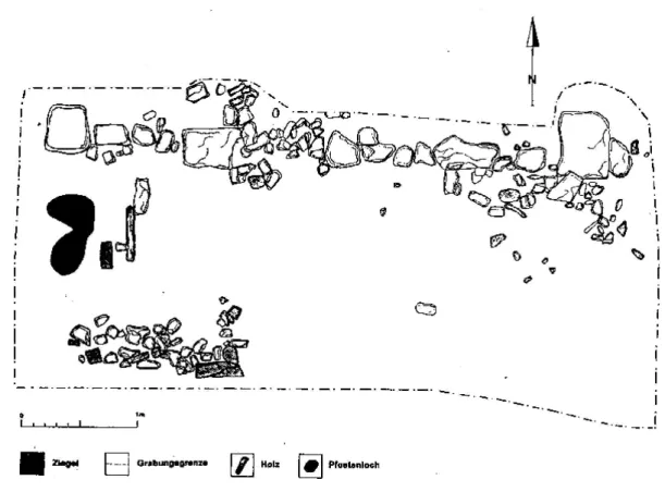 Abb. 2: Scheßlitz, Peulendorfer Straße/ Am Altenbach. Flächenzeichnung. 