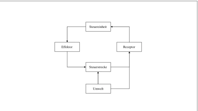 Abbildung 2-1: Steuerungs- und Überwachungszusammenhänge in Systemen 