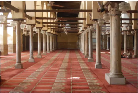 Abb. 1 Kairo, al-Azhar-Moschee, Inneres (2010, Foto: L. Korn) 