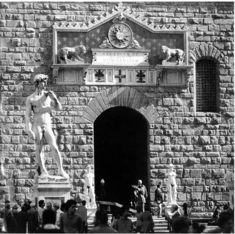 Abb. 2: Skulptur des David (1501–1504) von Michelangelo in Florenz 
