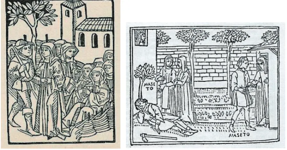 Abb. 1: Masetto, Anton Sorg 1490.  Abb. 2: Masetto, De Gregori 1492. 