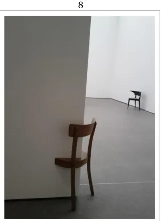 Figure 2. Stefan Wewerka (1969). Untitled; chair-sculpture,   corner chair. Munich: Pinakothek der Moderne